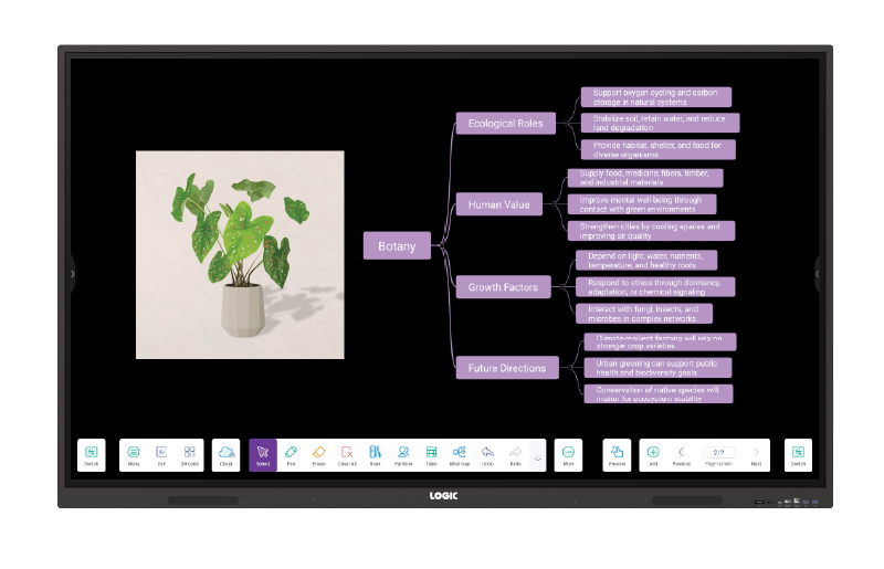 AI-powered interactive display converting sketches into detailed digital artwork